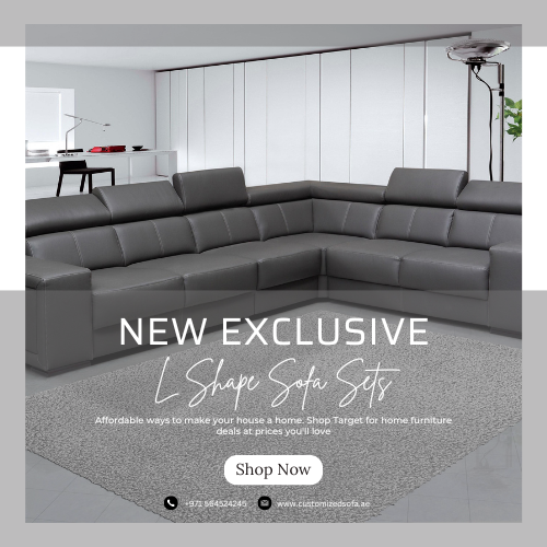 L shape sofa sets dubai