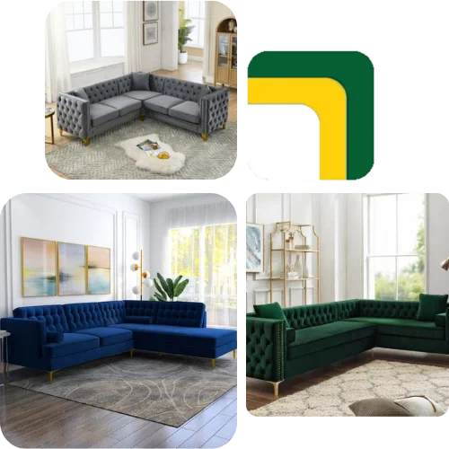 l shape sofa set Dubai