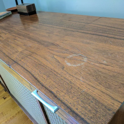 Wet Wooden Table